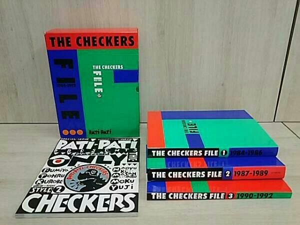 4冊】THE CHECKERS FILE 1984-1992 PATiPATi THE CHECKERS ザ