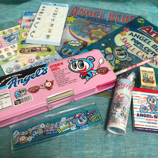angelblue - 新品エンジェルブルー ふでばこ他文具セットの通販 by