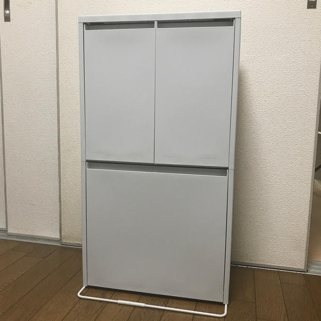 MUJI (無印良品) - 無印良品 重ねて増やせるダストボックス ゴミ箱の