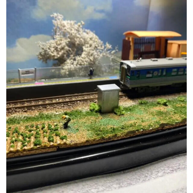 nゲージジオラマ最近の田舎の駅の通販 by 田舎家♪'s shop｜ラクマ