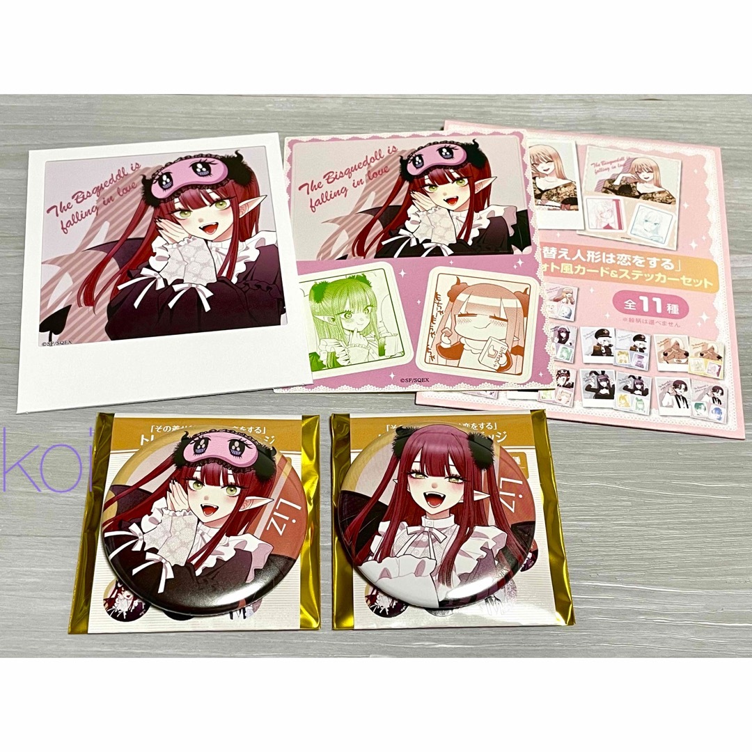 5th Anniversary 着せ恋 缶バッジ カード ステッカー リズの通販 by