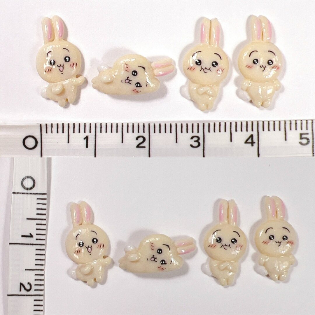 ちいかわ うさぎ 3Dネイルパーツの通販 by 🌷1lip🌷｜ラクマ
