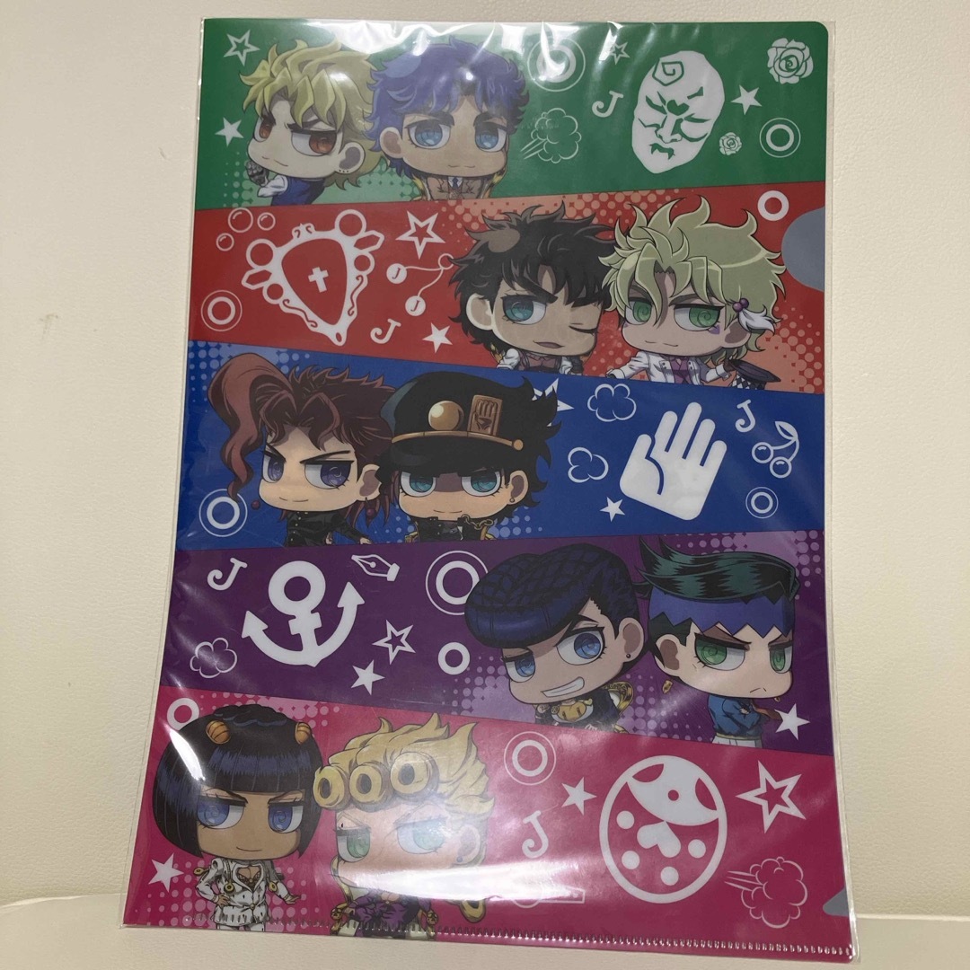 ジョジョ クリアファイル ちみキャラ ジョジョの奇妙な冒険5部 護衛