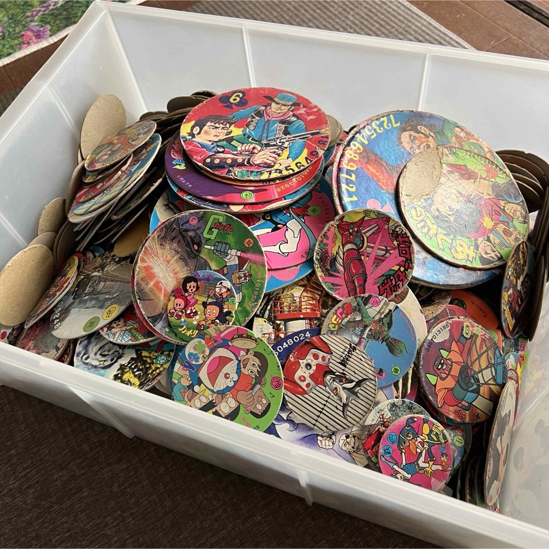 レア有り 昭和レトロ アンティーク メンコ めんこ 面子 カード 1000枚