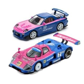 京商 1/43 日産シルビア(S13)K's (ベルベットブルー)の通販 by