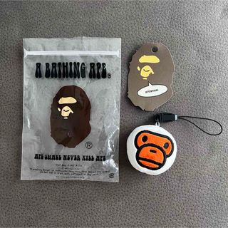 A BATHING APE - BAPE APE HEAD キーホルダー シルバー a bathing ape