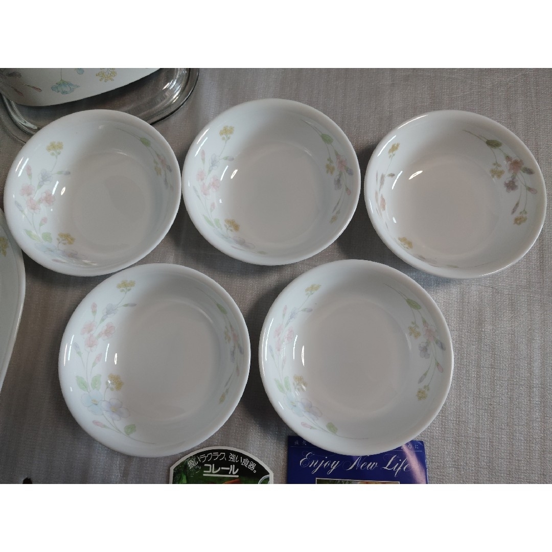 CORELLE - 未使用 コレール メイブルー 廃盤 プレート ボウル 鍋