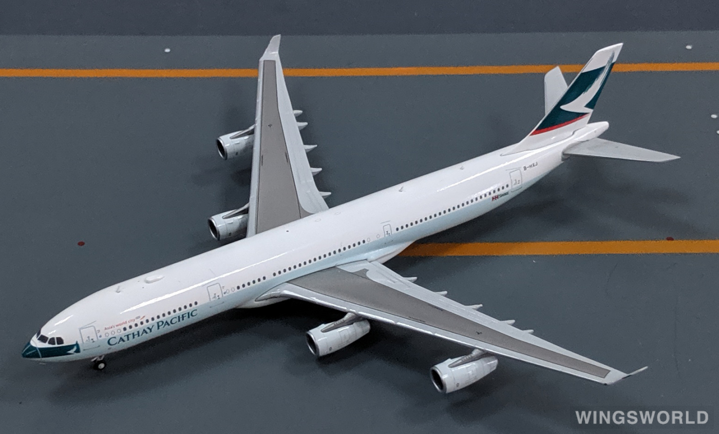 JC Wings 1:400 Airbus A340-300 Cathay Pacific 国泰航空XX4091 B-HXJ