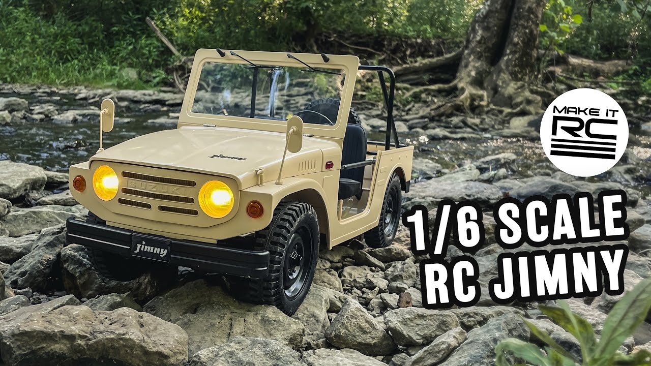 1:6 Scale RC Jimny RS Brown | Leaf-Spring Chassis | FMS Hobby