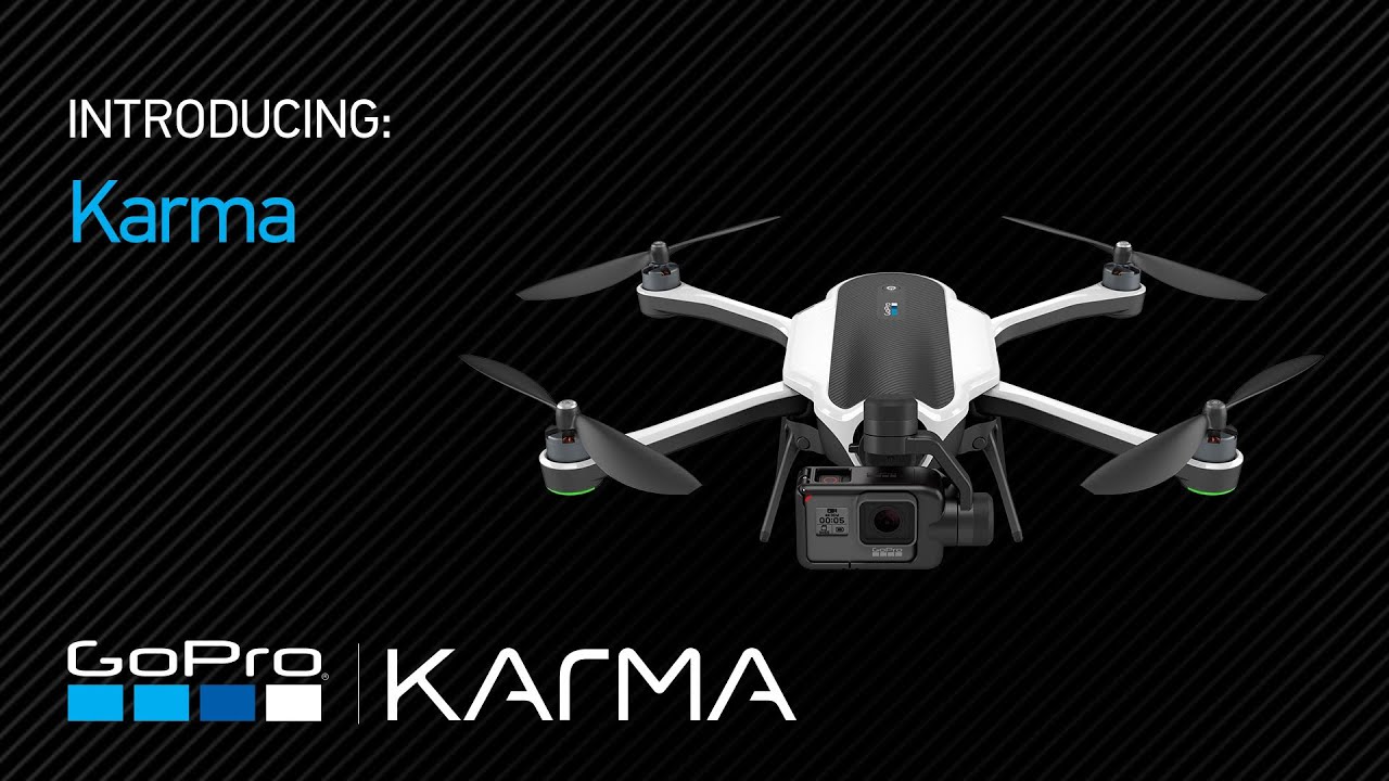 GoPro初の全部入りドローン「Karma」は折りたたみ式で持ち運びが超絶