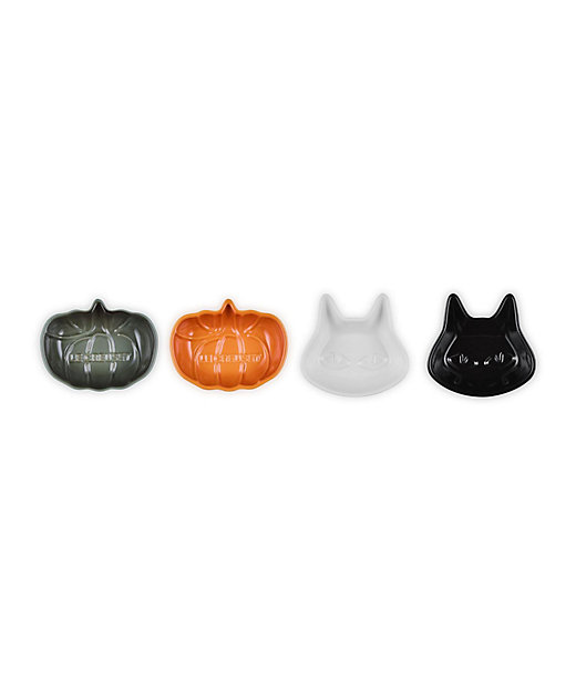 ル・クルーゼおまとめ】ミニ・ハロウィン ディッシュ （4個入り