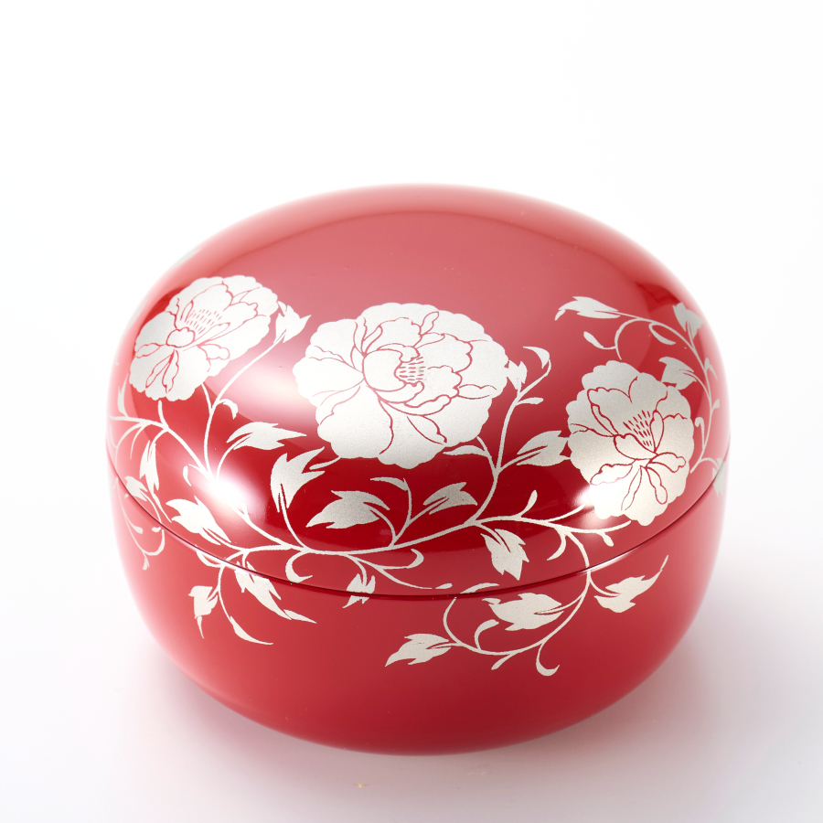 ボンボニエール 華唐草 朱 【まとめ買い割引】 キャンディーボックス