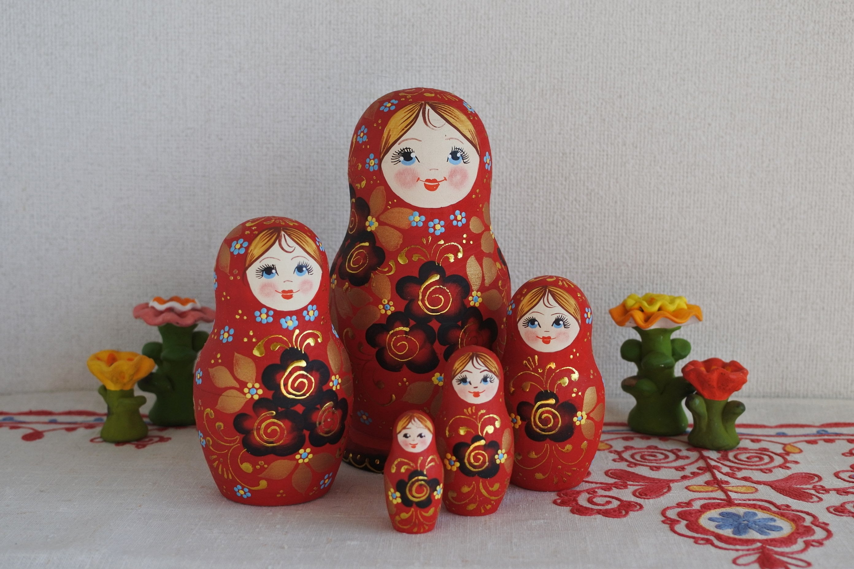 マトリョーシカ ロシアの入れ子人形 ロシア民芸品 ロシア雑貨いりえの