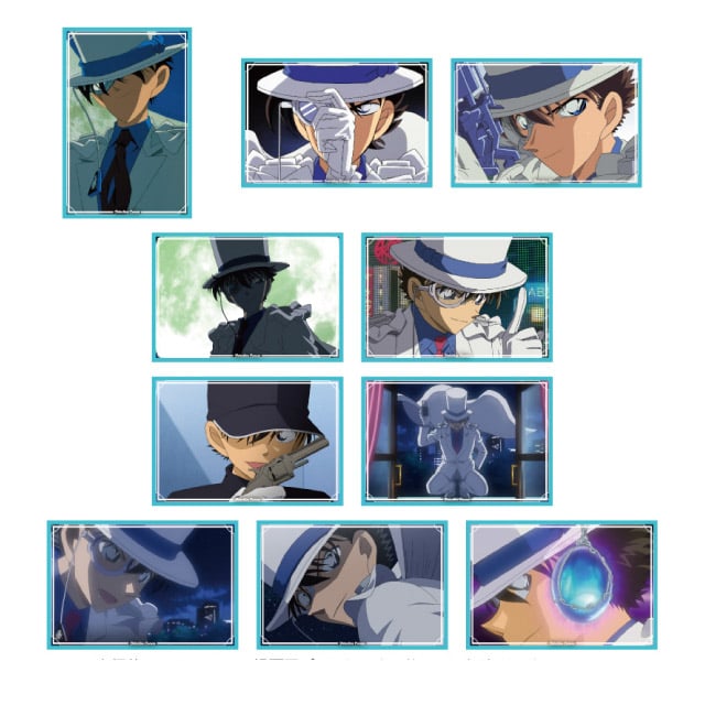 名探偵コナン』 場面写ポストカード10枚セット 怪盗キッドcollection