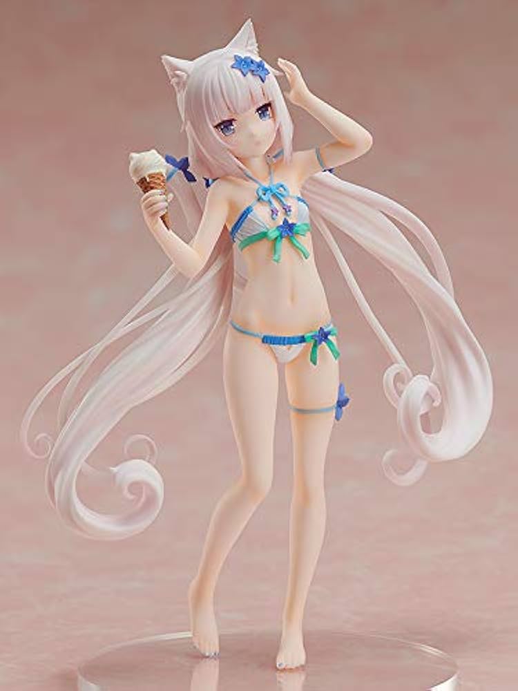 Amazon.co.jp: ネコぱら バニラ 水着Ver. 1/12スケール PVC製 塗装済み