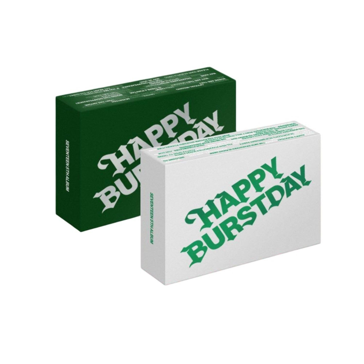 Amazon.com: SEVENTEEN - 5th Full Album [HAPPY BURSTDAY] NEW