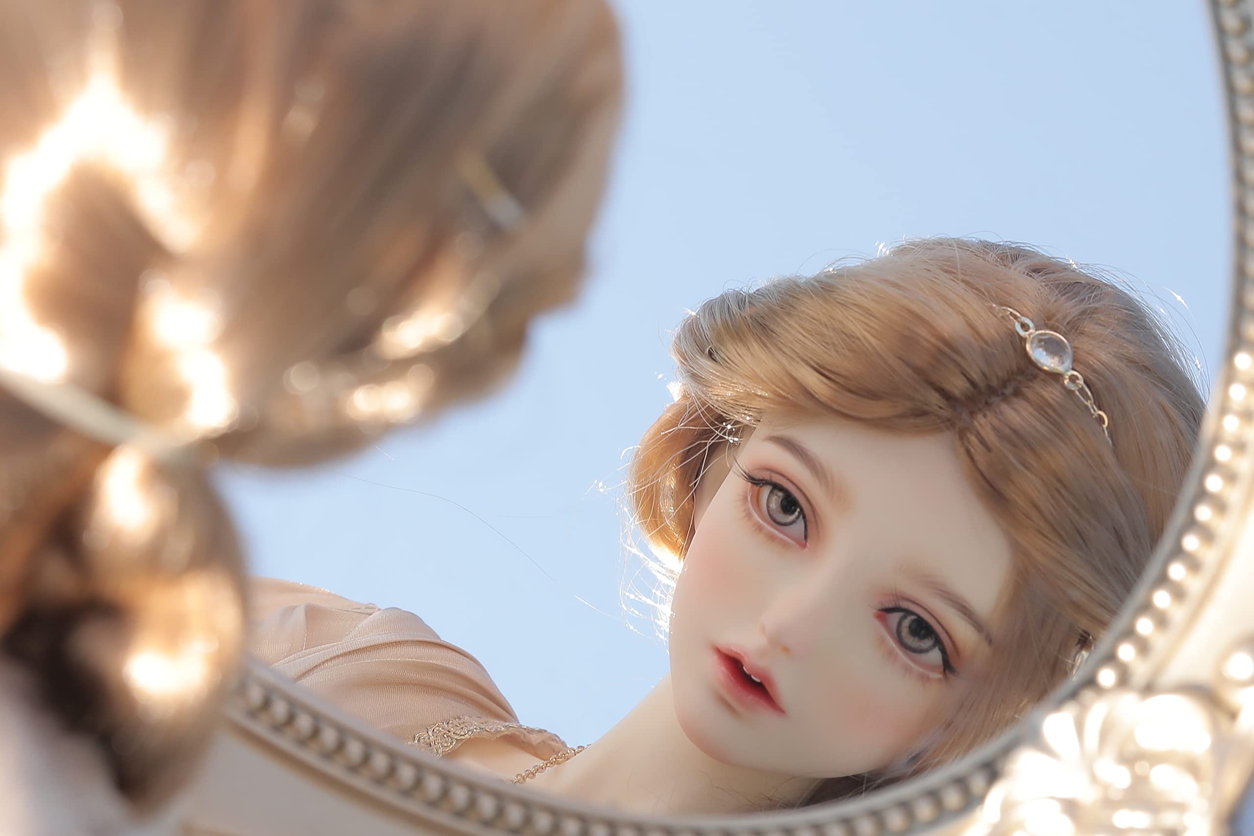 Amazon | BJDドール 球体関節人形 1／3 63.5cm 女 人形本体 ヘッド+