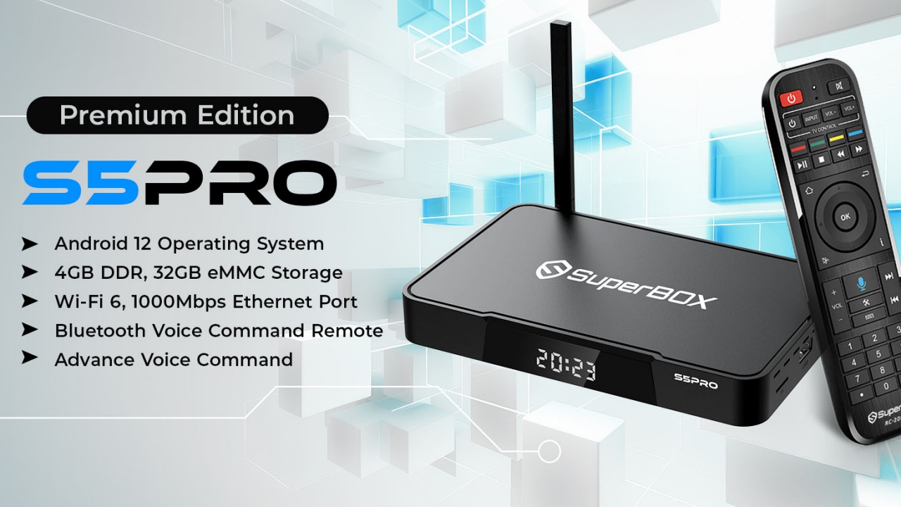 Watch Superbox S5 Pro Android TV Box - Review on Amazon Live