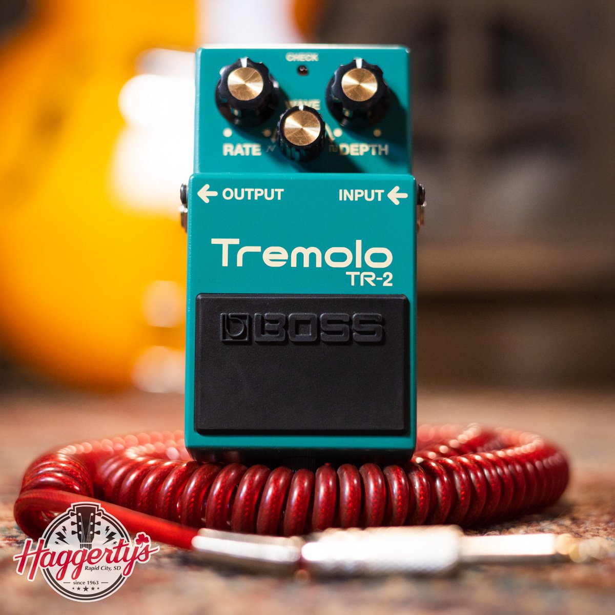 Boss TR-2 Tremolo Guitar Effects Pedal - 761294042656