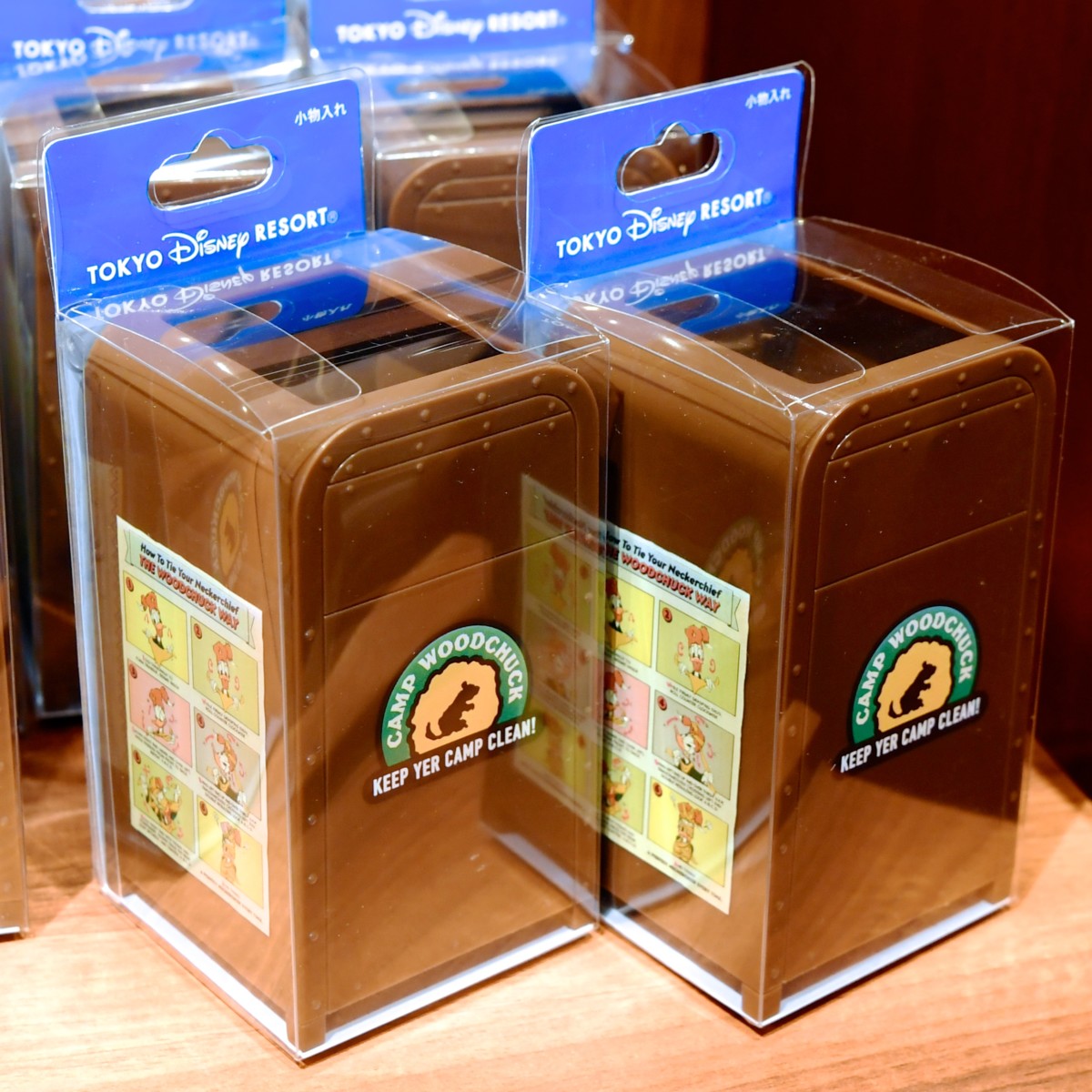 話題のトラッシュカンデザイン！東京ディズニーリゾート ゴミ箱・小物
