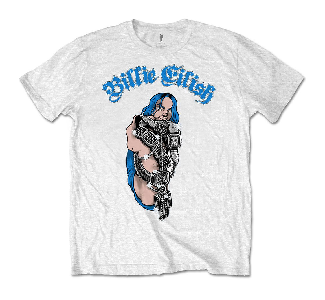 バンドTシャツ,通販 ビリー アイリッシュ,Tシャツ,Billie Eilish