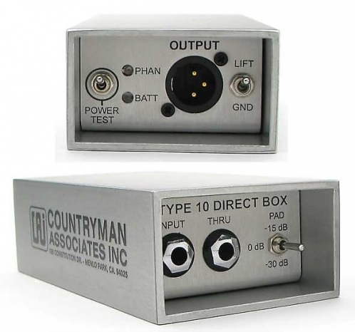 Countryman Type10 Direct Box - DiBox - cena, opinie | Sklep