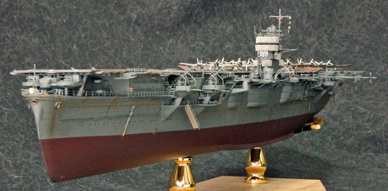 フジミ1/350日本海軍航空母艦 飛龍 徹底ディティールアップ製作記 IJN