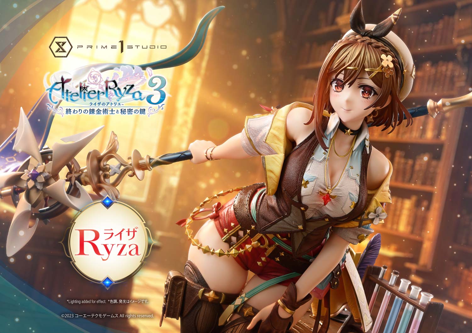 ライザのアトリエ3』より「ライザ」の1/4スケールスタチューが登場