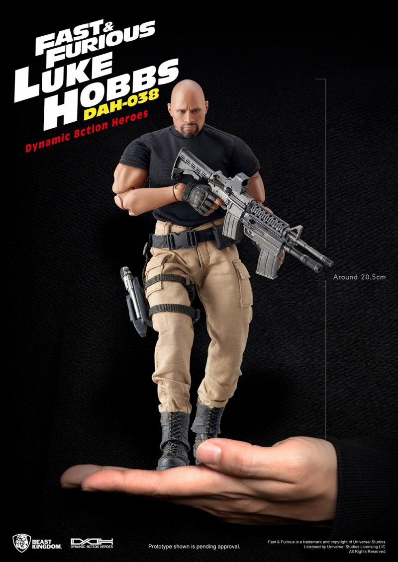 こちらは、ジェイソン・ステイサムのフィギュア化をもう何年も、そう