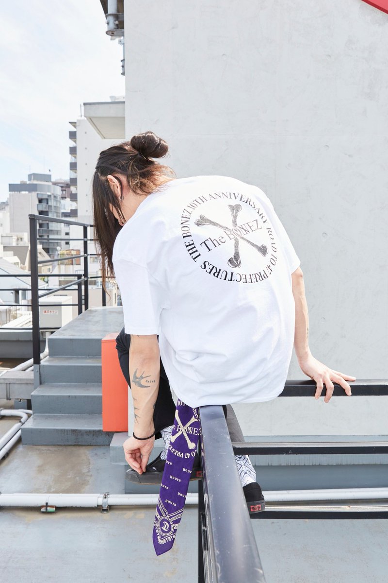 着用サイズ】 10th Anniversary Pocket Tee PRICE : ¥3.500-(in tax