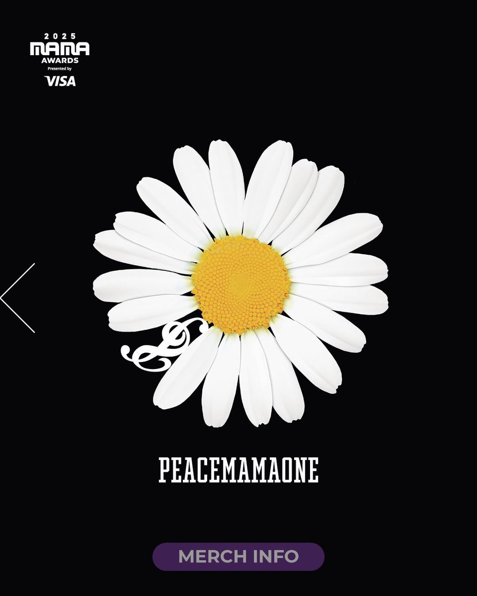MAMA Awards × PEACEMINUSONE のコラボレーションコレクション