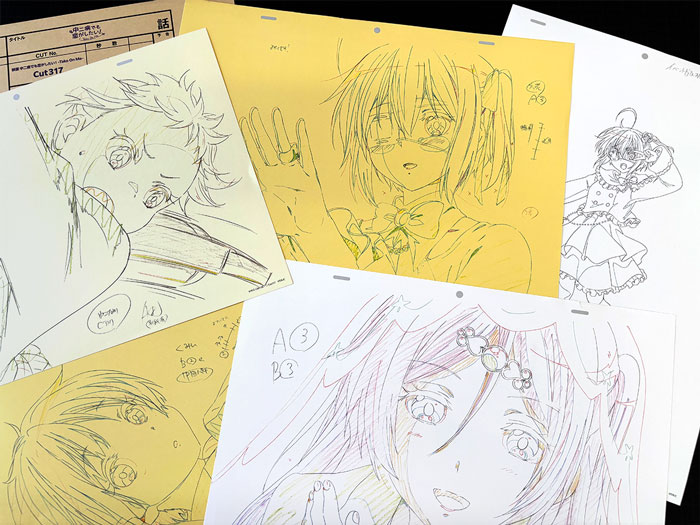 京アニのセカイ展】 「複製原画セット【映画 中二病でも恋がしたい