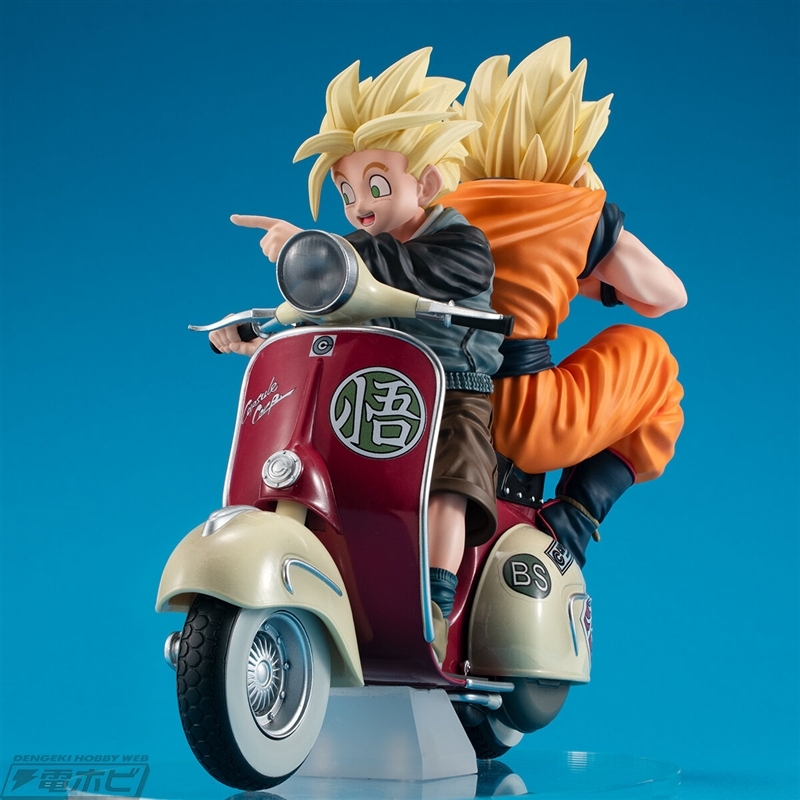 今日の話題】『ドラゴンボールZ』バイクに乗ったスーパーサイヤ人形態