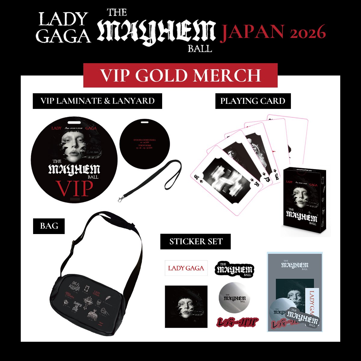 ニュース！✨ VIPグッズの詳細が発表されました！ 日本限定の