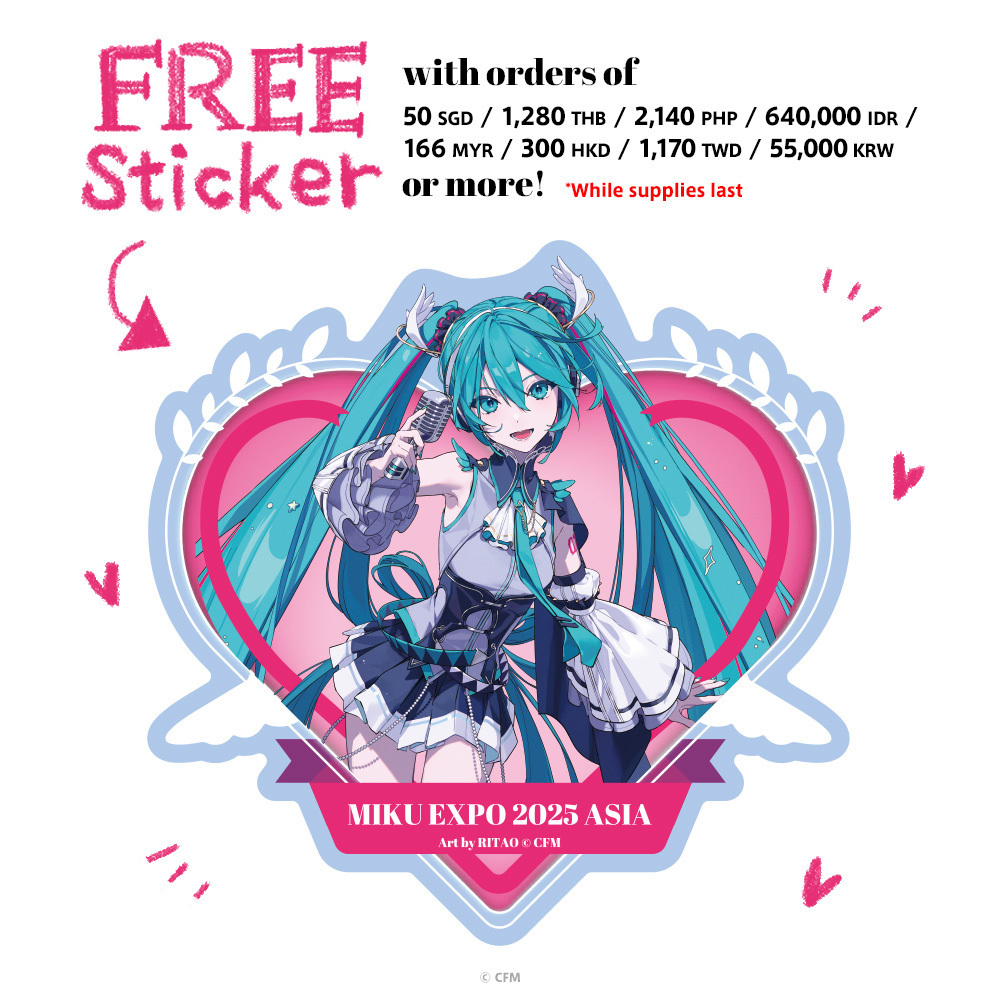 🌐 #MIKUEXPO2025 ASIA Goods 🌐 The tour goods lineup is here! Take