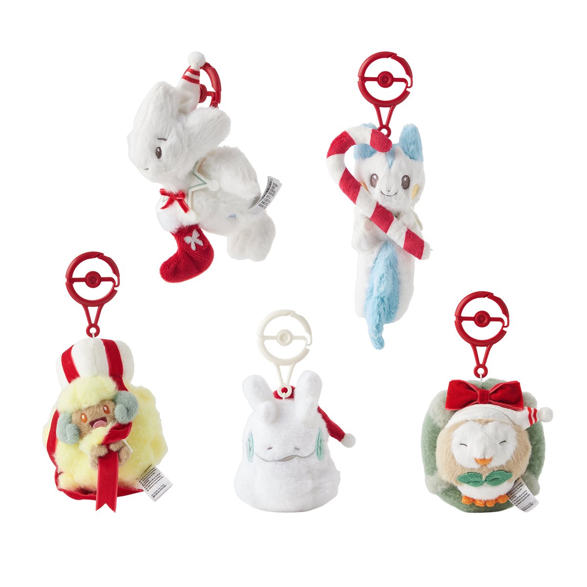 ポケモンセンターにクリスマスをテーマにしたグッズ「Pokémon Holiday
