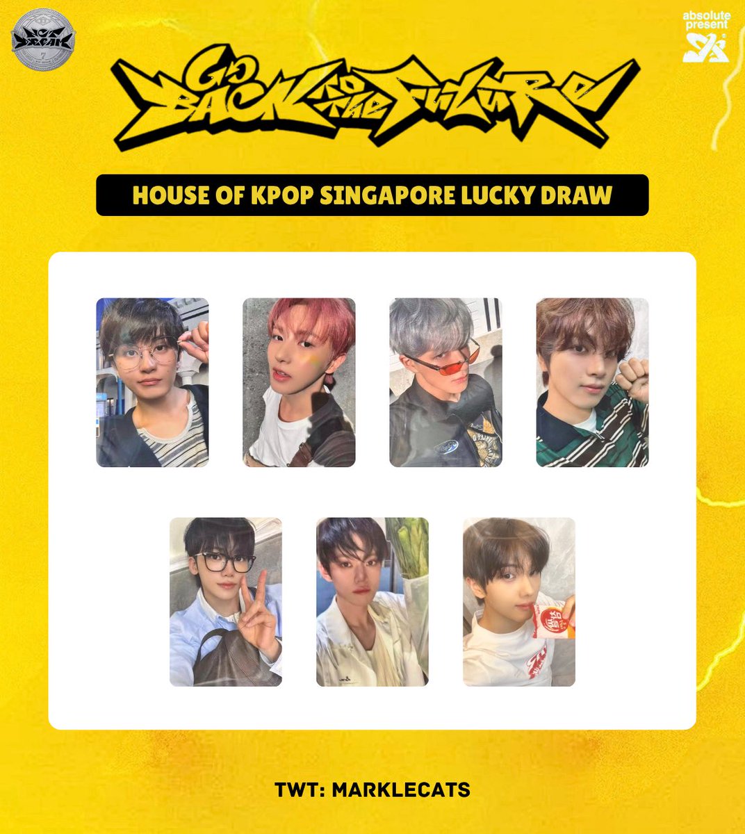 nct dream 'go back to the future' bttf pc photocard template 엔시
