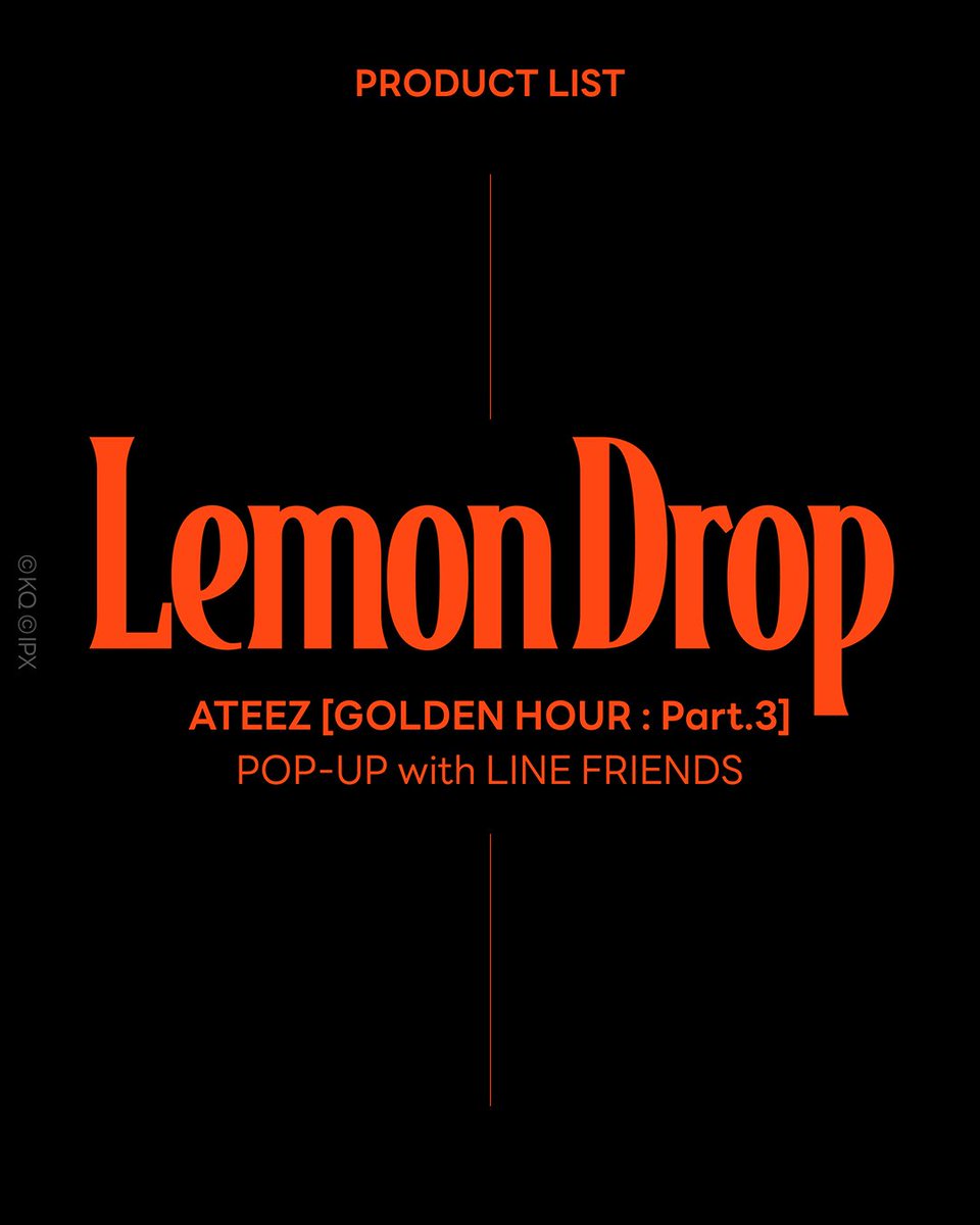 ATEEZ [GOLDEN HOUR : Part.3] POP-UP 本日より、POP-UP商品の一部が