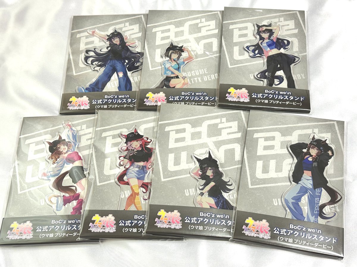 ウマ娘 プリティーダービー BoC'z we/n キャラファイングラフ ウマ娘