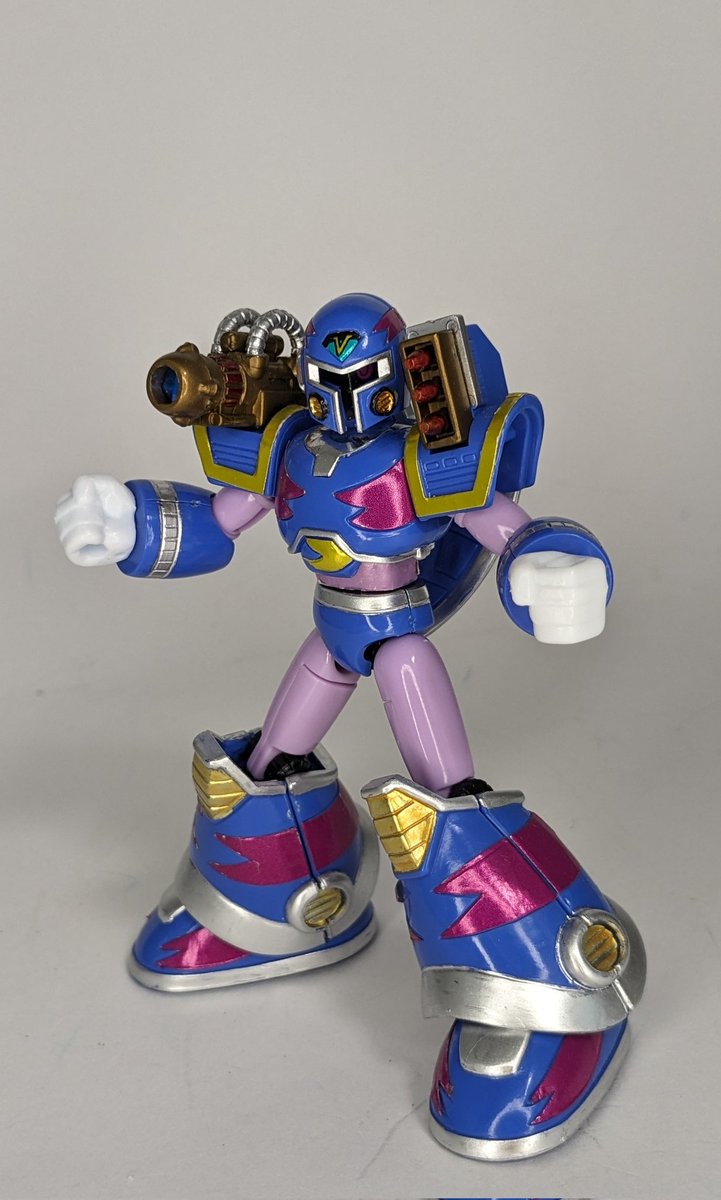 メガアーマー ロックマンX3 VAVA Mk2 部分塗装、シール シールだが