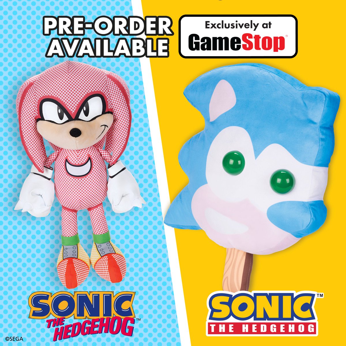 ICYMI, we revealed NEW Sonic the Hedgehog Plush at #SDCC