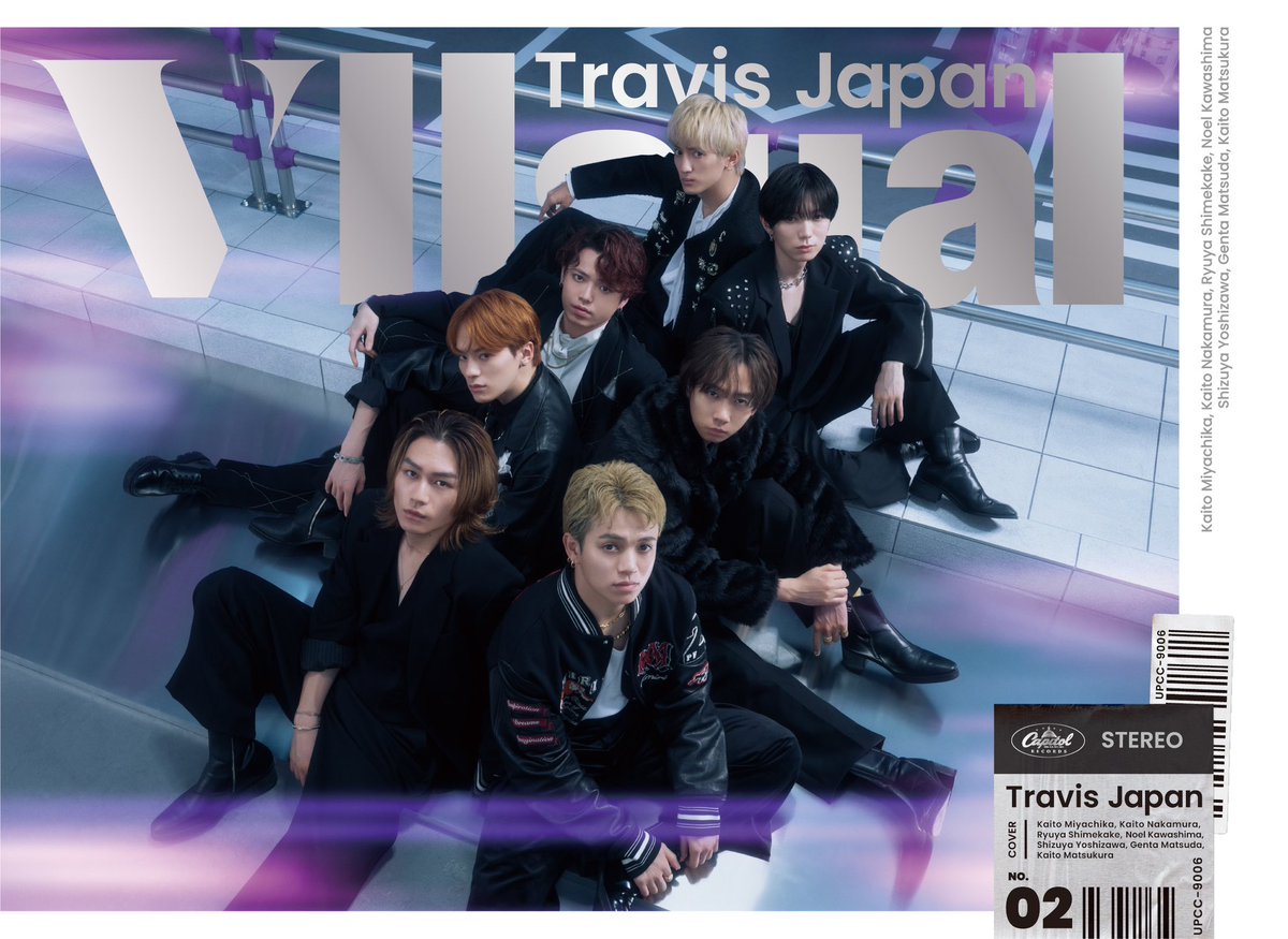 2024.12.4 Release 2ndAlbum「VIIsual」🏙️ ⋱ 4形態全てのジャケット