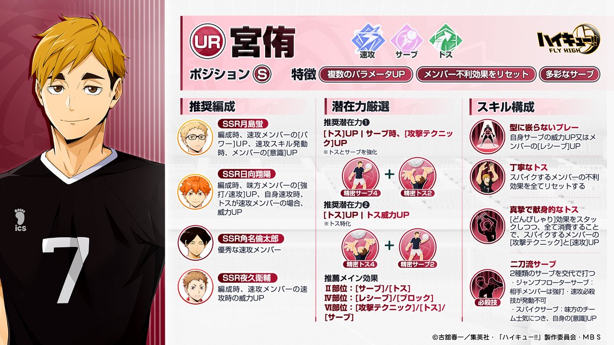 URメンバー紹介📝】 URメンバー「#宮侑」をご紹介します！ 「この位置