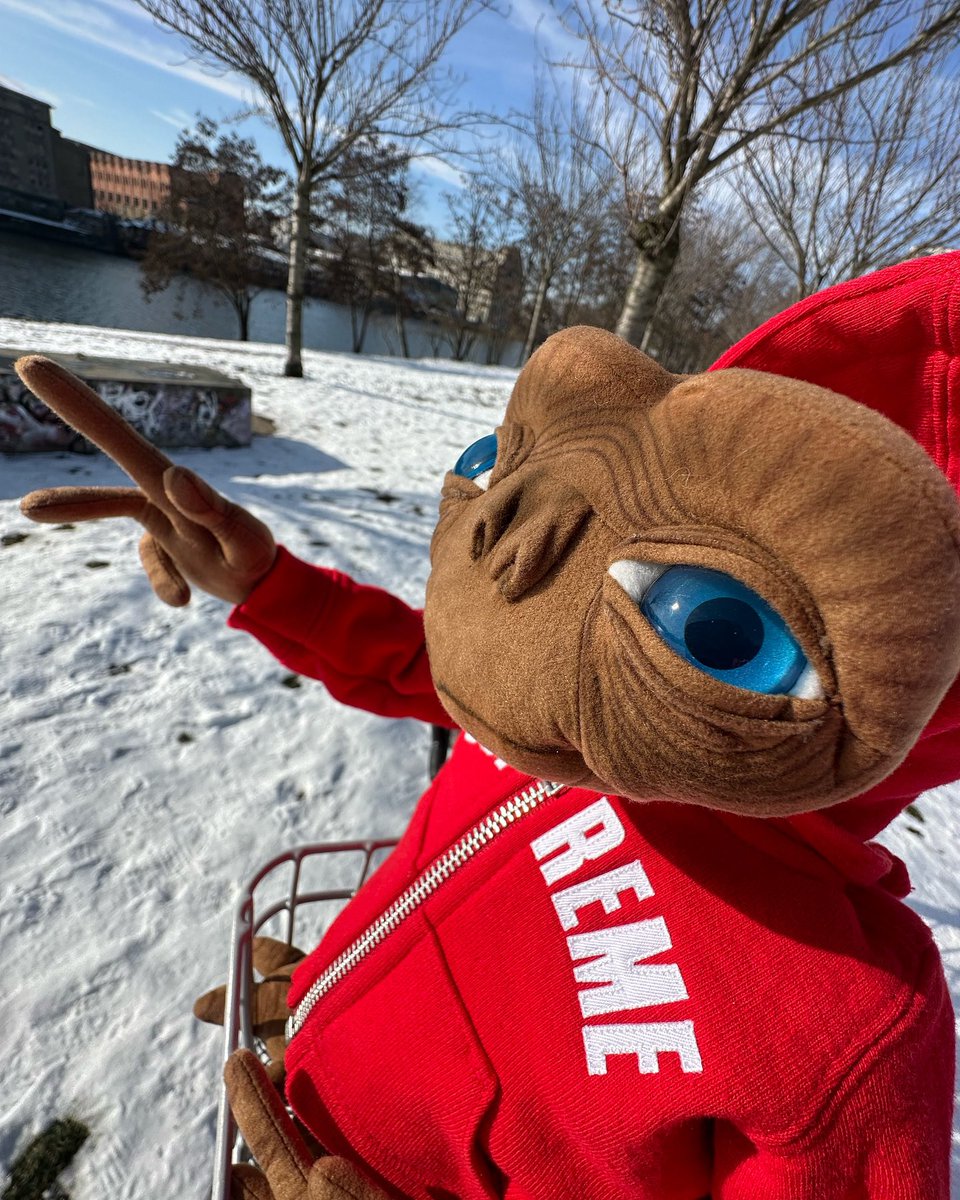 Supreme x Steiff ET (2025) 👽