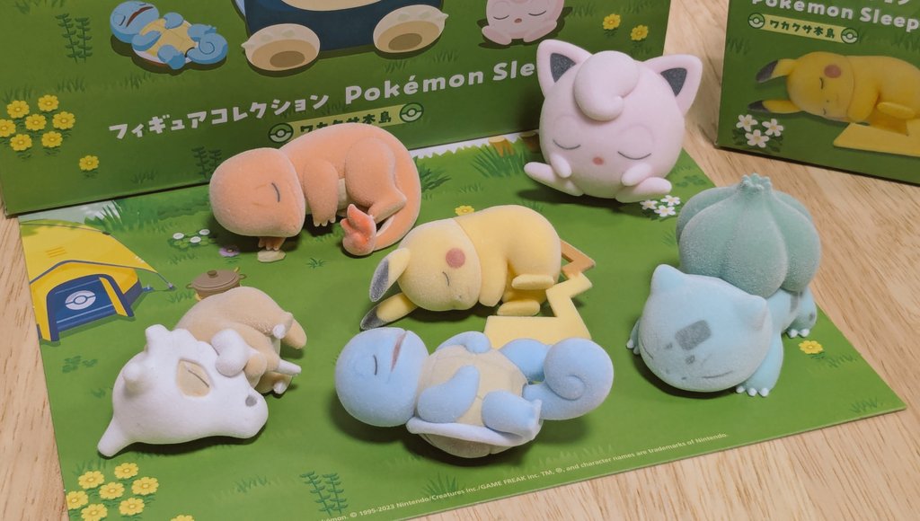 フィギュアコレクション Pokemon Sleep💤 箱買いして全部そろえた！ は