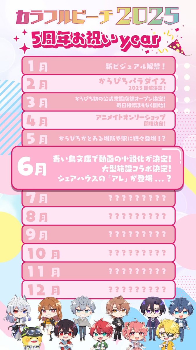 今月は発表が盛りだくさん ✨ 🍑青い鳥文庫での動画の小説化が決定