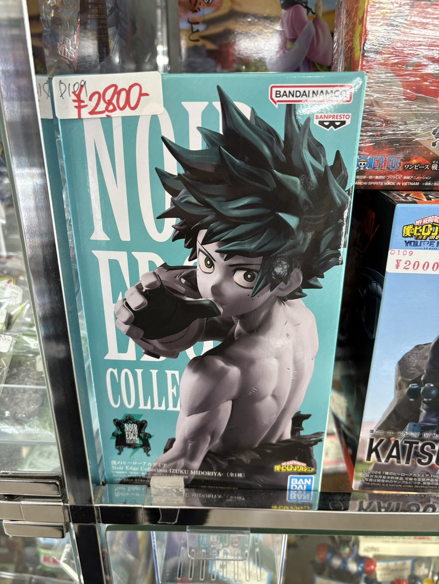 ☆A158ケースに入荷しました!! ヒロアカ フィギュア Noir Edge
