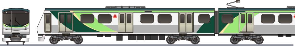 東急電鉄 7000系のペーパークラフト | ぺぱるねっと