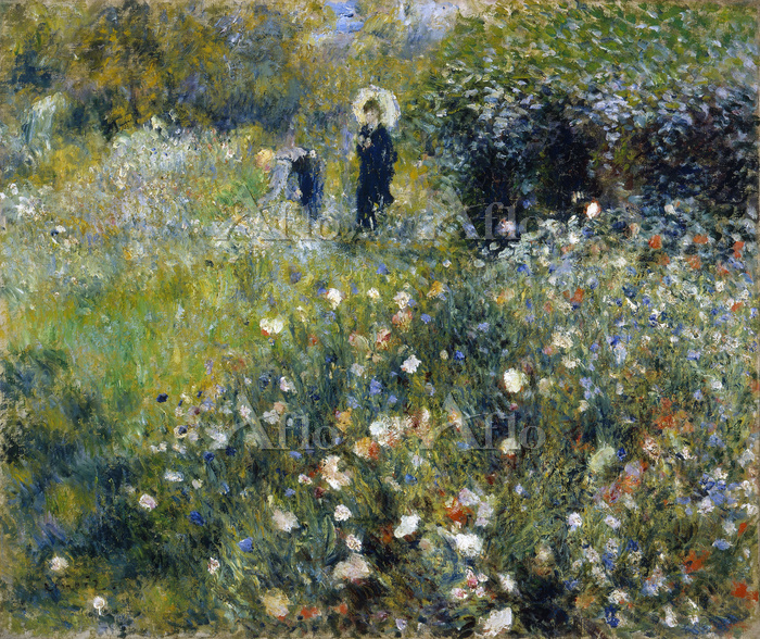 ルノワール 「夏の風景」 [33378922]のアート作品 - アフロ