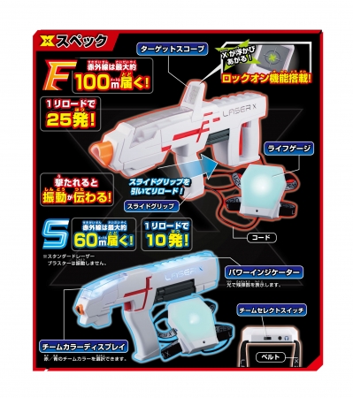 親子で夢中！室内でも屋外でも遊べる！レーザークロスシューティング